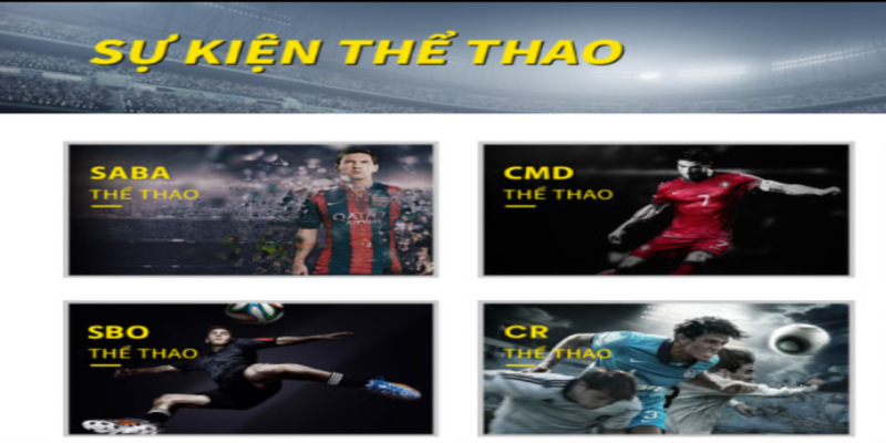 Vô vàn sảnh chơi Sport uy tín